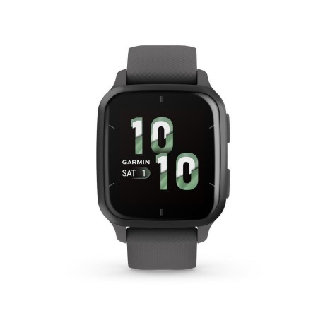Garmin Venu Sq 2 Aluminium 40mm GPS 5 ATM Slate Aluminium Bezel with Shadow Grey Case and Silicone Band