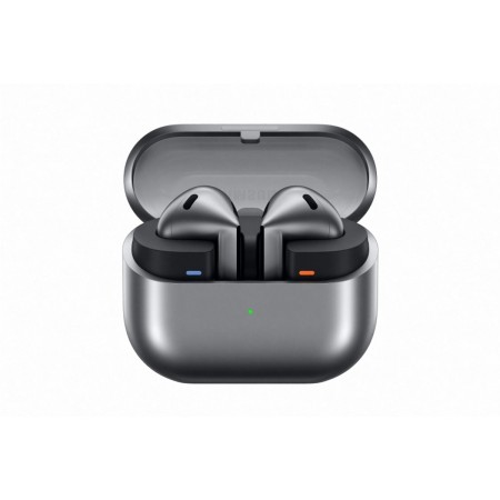 Wireless Bluetooth Samsung Galaxy Buds3 SM-R530 ANC IP57 + Charging Case Silver