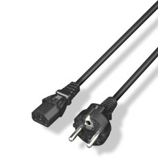 Power Cable Yenkee YPC 571 with IEC 320 C13 Connector 3 Core 1.5m