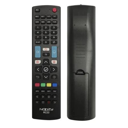 Remote Control Noozy RC22 5 Brands Whithout Set (Samsung LG Sony Philips 4 Brand and Learning