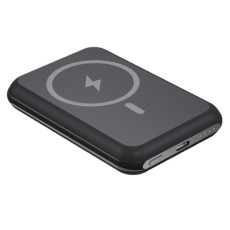 Power Bank Energizer QM5000 5000mAh 15W Fast Charge with 1xUSB-C and Wireless Charging 15W LED Battery Display Black