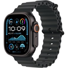Apple Watch Ultra 2 49mm GPS eSIM NFC IP6X Titanium Case with Black Ocean Band