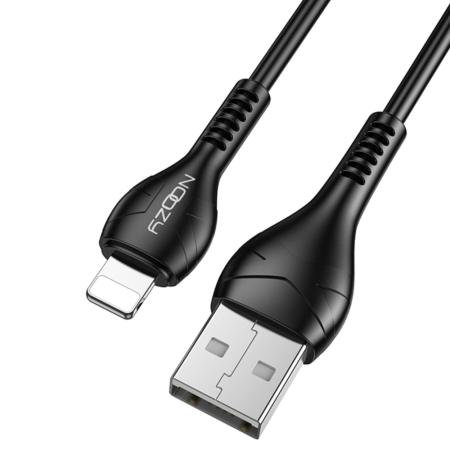 Noozy A45 USB to Lightning Cable Black 1m