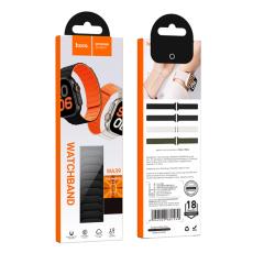 Watchband Hoco WA39 Flex Series 44/45/46/49mm Silicon Strap For Apple Watch series 1/2/3/4/5/6/7/8/9/se/ultra1/ultra2 Coal Black