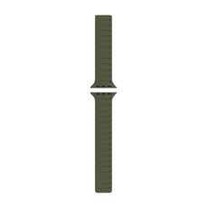 Watchband Hoco WA39 Flex Series 44/45/46/49mm Silicon Strap For Apple Watch series 1/2/3/4/5/6/7/8/9/se/ultra1/ultra2 Army Green with Black