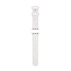 Watchband Hoco WA38 Time Series 44/45/46/49mm Silicon Strap For Apple Watch series 1/2/3/4/5/6/7/8/9/se/ultra1/ultra2 Star White