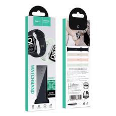 Watchband Hoco WA37 44/45/46/49mm Fluorine Rubber For Apple Watch series 1/2/3/4/5/6/7/8/9/se/ultra1/ultra2 Black