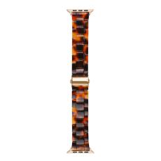 Watchband Hoco WA36 Elegant Series 44/45/46/49mm Plastic Bracelet For Apple Watch series 1/2/3/4/5/6/7/8/9/se/ultra1/ultra2 Tortoise Shell