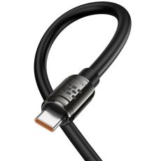 Cable Hoco U143 Joy USB-A  to USB-C Fast Charging 5A Black 1.2m