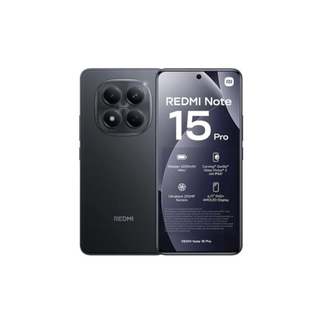 Xiaomi Redmi Note 15 Pro 4G Dual Sim 6.77" 8GB/256GB IP65 Black