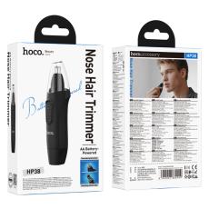 Nose Hair Trimmer Hoco HP38 with Stainless Steel Blades 9300 Rpm Black