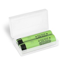 Rechargable &Iota;ndustrial &Tau;ype &Beta;attery Panasonic 18650 NCR18650B Li-ion 3.7V 3200mAh 2pcs with Storage Box
