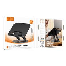 Laptop Holder Hoco HD14 Hope Compatible with Portable Devices and Laptops Foldable Black