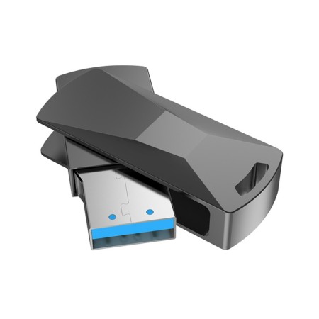 Flash Drive Hoco UD5 Wisdom 64GB USB 3.0 Zinc Alloy Black