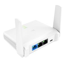 WiFi Router Mini Hoco HI36 Wifi4 300Mbps 2.4GHz 2x5dBi White