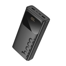 Power Bank Hoco J144A 30000mAh 1xUSB-C 1xMicro USB 2xUSB-A 5V/2A and LED Screen for Battery Level Black