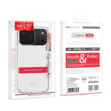 Case Hoco TPU Light Series for Apple iPhone 17 Pro Transparent