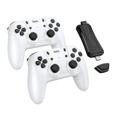 Gamepad Set Hoco GA31 2.4G Wireless Technology PC Combatible and HDMI Gamestick with 20000 Pre-installed Games