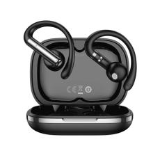 Wireless Hands Free Hoco EW206 Mist TWS v6.0 400mAh 4h Talk Time True Bass Technology with Charging Case with LED Battery Display Black