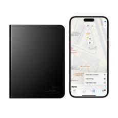 Hoco E91G Tiger Anti-Lost Device / Passport and Card Holder Only for iOS Works With Apple Find My Network with Wireles Charging