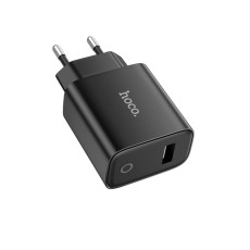 Travel Charger Hoco DC93 1xUSB-A 5V 2.1A Black