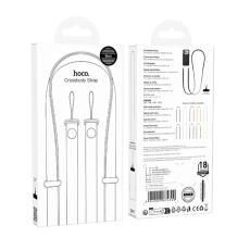 Universal Strap Hoco GH11 for Mobile Phone Case Woven with Zinc Alloy Details Black