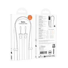 Universal Strap Hoco GH11 for Mobile Phone Case Woven with Zinc Alloy Details Orange