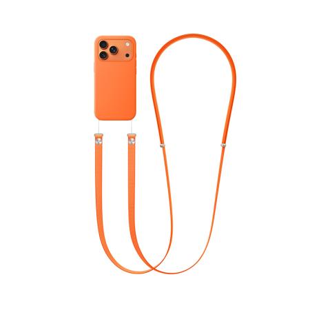 Universal Strap Hoco GH11 for Mobile Phone Case Woven with Zinc Alloy Details Orange