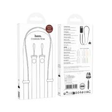 Universal Strap Hoco GH11 for Mobile Phone Case Woven with Zinc Alloy Details Brown