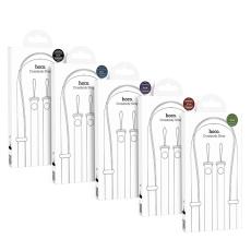 Universal Strap Hoco GH11 for Mobile Phone Case Woven with Zinc Alloy Details Brown