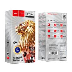 Tempered Glass Hoco G9 Full Screen HD for Apple iPhone 17 Air Set 25 pcs