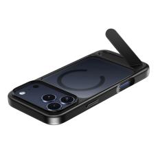 Hoco Premium Vip Magsafe Case for Apple iPhone 17 Pro Max with Built-in Stand Black