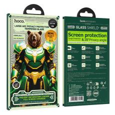 Hoco Bear Shield A888 HD 4H 0.4mm Tempered Glass Large Arc 28 Degrees Privacy Protection for Apple iPhone 17 Air