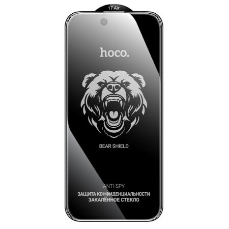 Hoco Bear Shield A888 HD 4H 0.4mm Tempered Glass Large Arc 28 Degrees Privacy Protection for Apple iPhone 17 Air