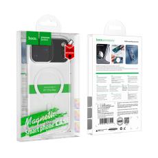 Case Hoco TPU Magnetic Series Airbag Anti-fal for Apple iPhone 17 Pro Max Transparent