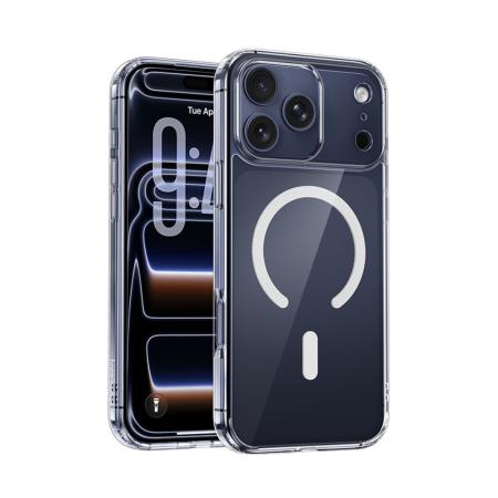 Case Hoco TPU Magnetic Series Airbag Anti-fal for Apple iPhone 17 Pro Transparent