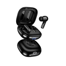 Wireless Hands Free Hoco EW204 Verso TWS v6 350mAh with 4h Talk Time and Music Controls on the Charging Case Black