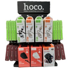 Stand with Accessories Hands Free, Chargers, Charging Cables and Powerbanks 117 Pieces