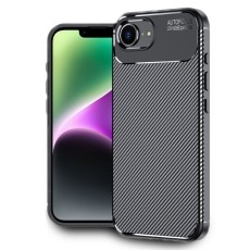 Case Ancus AutoFocus Carbon Fiber &gamma;&iota;&alpha; Apple iPhone 16e Black