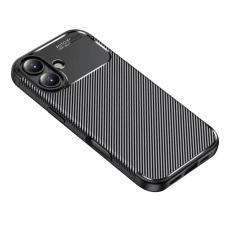 Case Ancus AutoFocus Carbon Fiber για Apple iPhone 17 Black