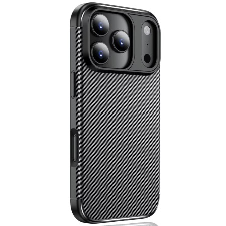 Case Ancus AutoFocus Carbon Fiber για Apple iPhone 17 Pro Black