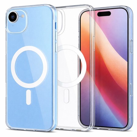 Case TPU Ancus Magnetic Ring για Apple iPhone 17 Air Transparent