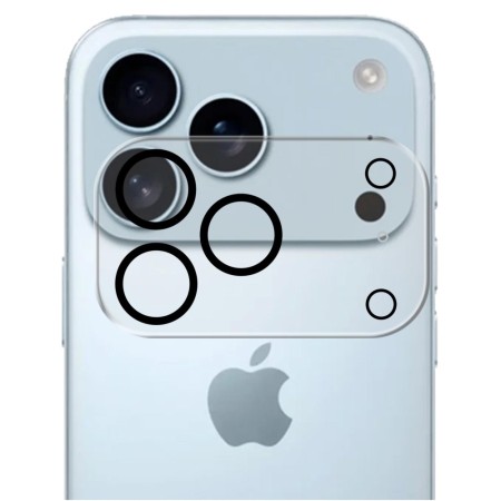 Camera Frame Film Ancus Lens Protector for Apple iPhone 17 Pro 5G Black