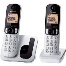 Dect/Gap Panasonic KX-TGC212SPS EU DUO with Eco Function Block Button and Speaker Phone Silver