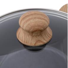 NATUR Aluminum Non-stick Cookware Set 3pcs Lamart LT1282 Black