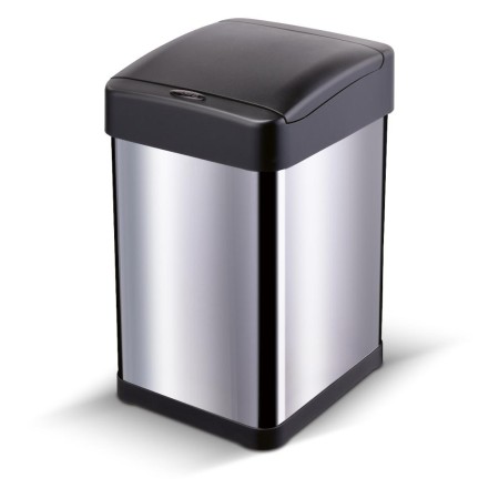 Stainless Steel Waste Bin with Photocell 30lt SENSOR Lamart LT8105 Silver/Black