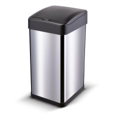 Stainless Steel Waste Bin with Photocell 40lt SENSOR Lamart LT8106 Silver/Black