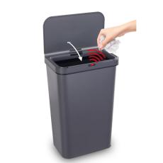 Plastic Waste Bin with Photocell 50lt SENSOR Lamart LT8108 Dark Grey