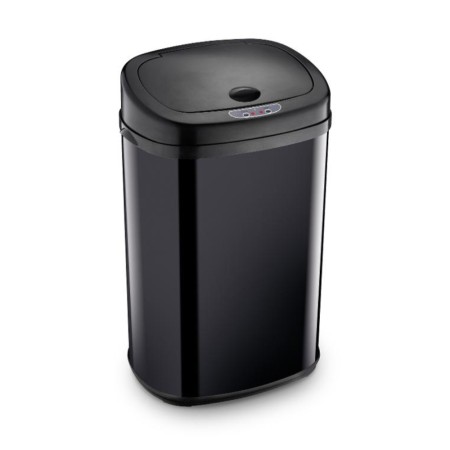 Stainless Steel Waste Bin with Photocell 30lt SENSOR Lamart LT8111 Black