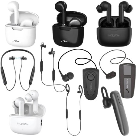 Set Bluetooth Hands Free Noozy BH40 BH41 BH55 BH67 BH68 BH80 Media-Tech MT3608K Hoco ES64 10pcs.